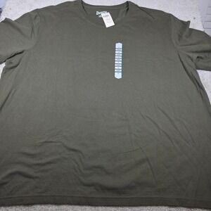 Duluth T-Shirt Mens Size 4XL Green Pullover Longtail Standard‎ Fit Crew Neck NWT